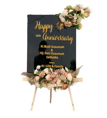 Papan Bunga Akrilik Ciparahu