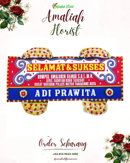 Papan Bunga Ucapan Selamat Ciparahu